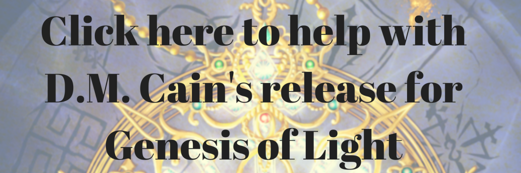 DM Cain book release - Genesis of Light