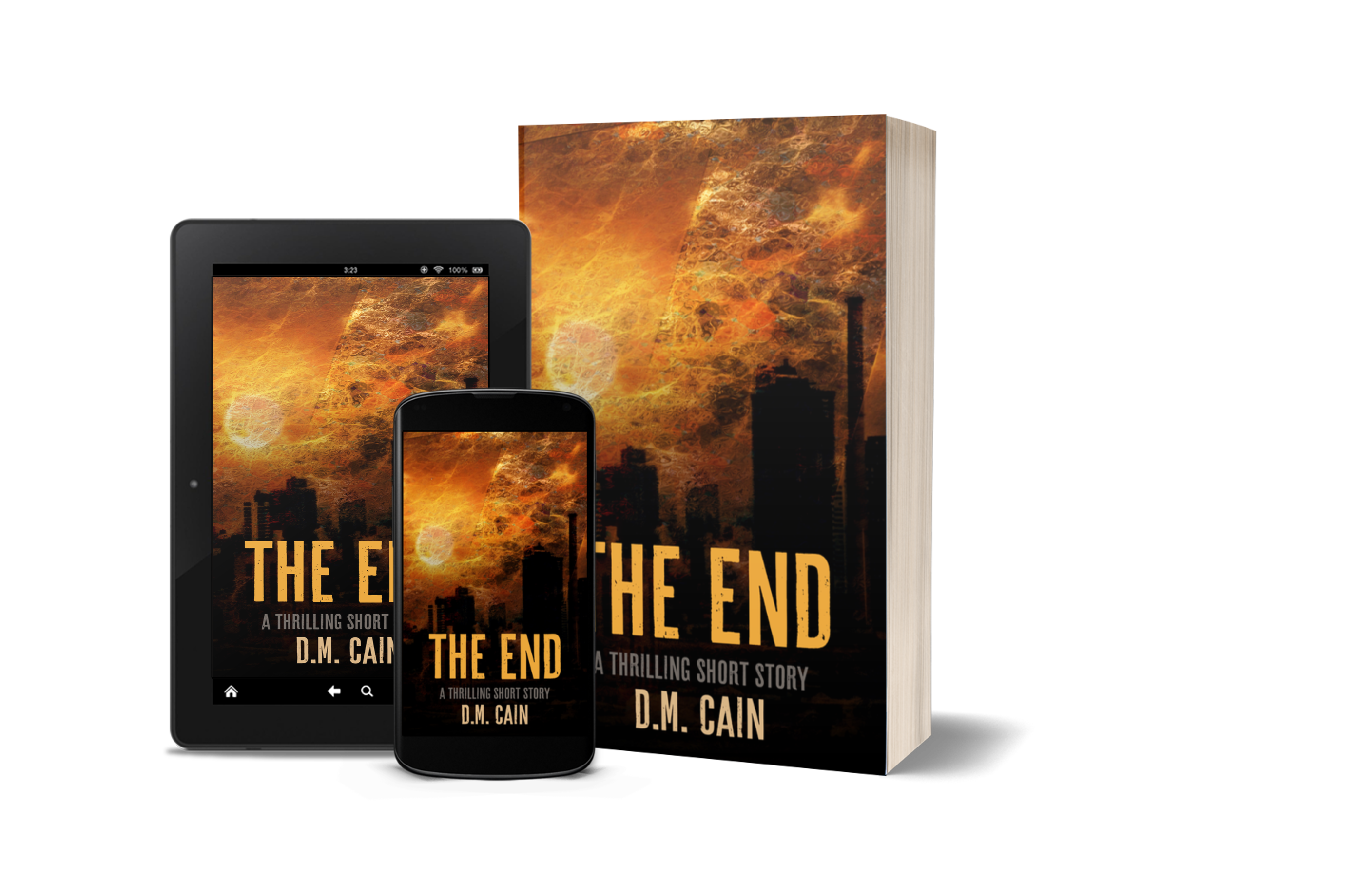 The End by DM Cain multiple formats image