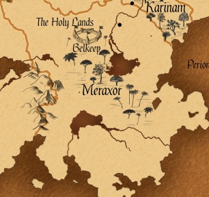 Worldbuilding: Meraxor map