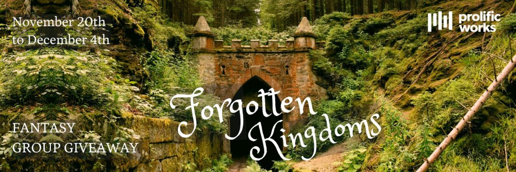 Forgotten Kingdoms fantasy giveaway banner