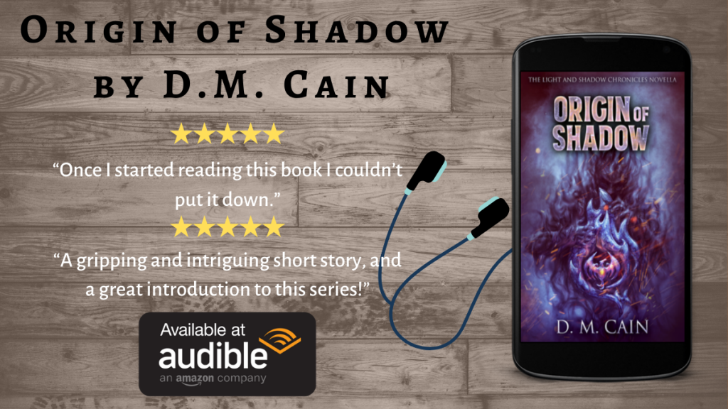 DM Cain audiobook - Origin of Shadow